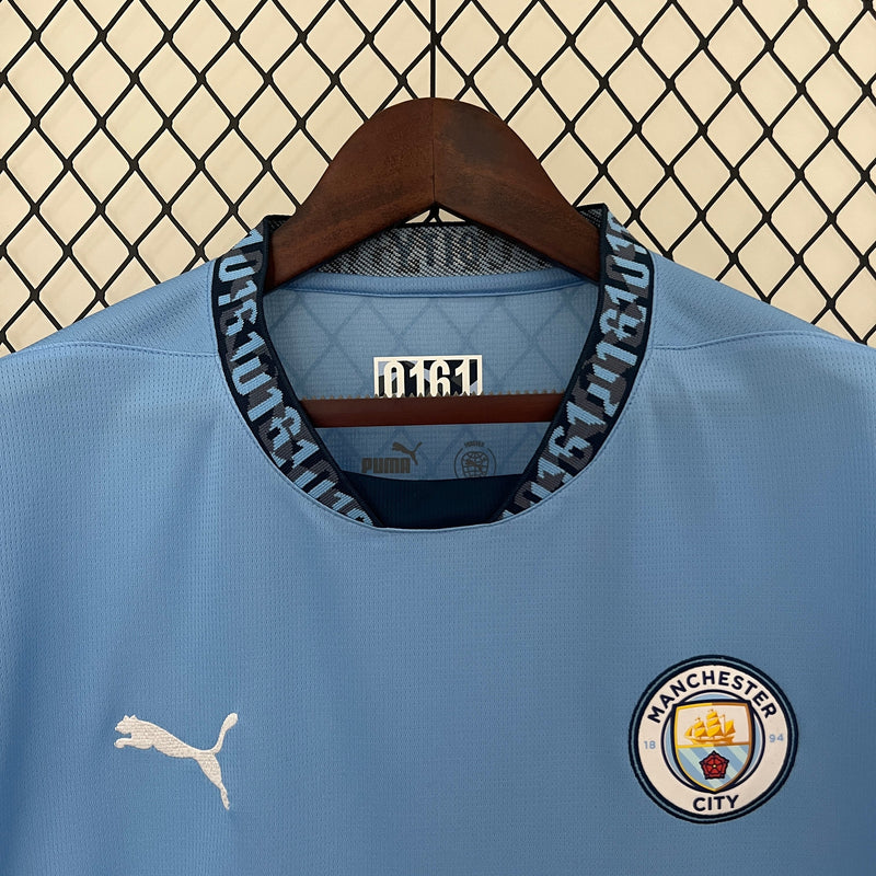 Camisa Manchester City Home 24/25 - Puma Torcedor Masculina - Lançamento