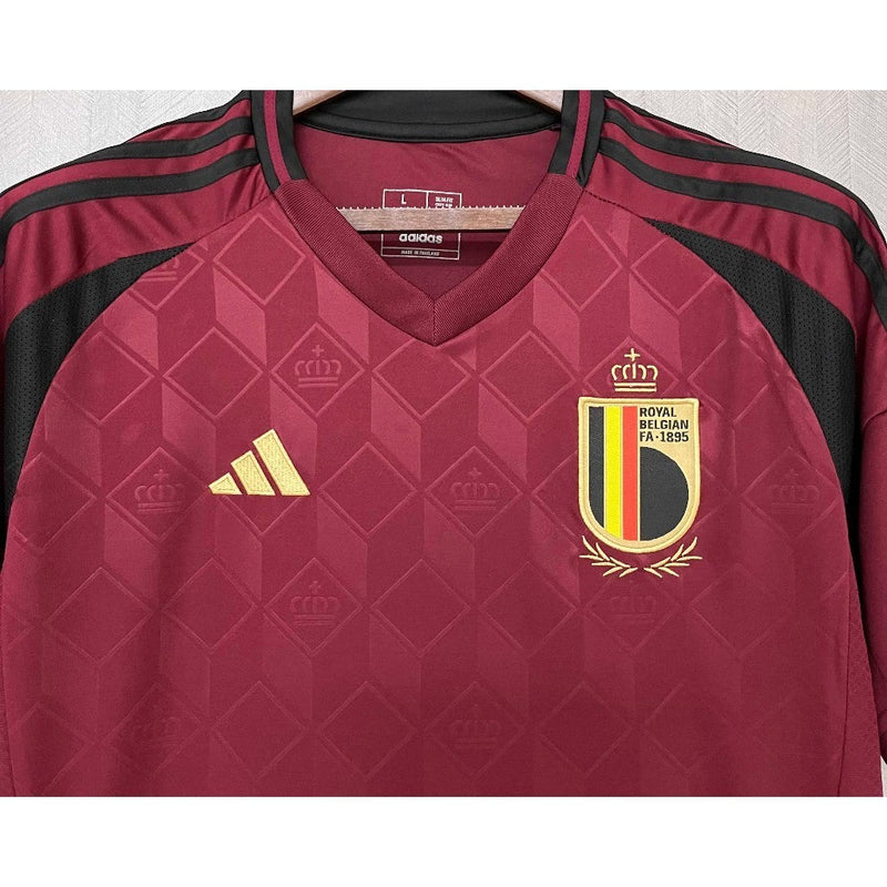 Camisa Bélgica Home 24/25 - Versão Torcedor