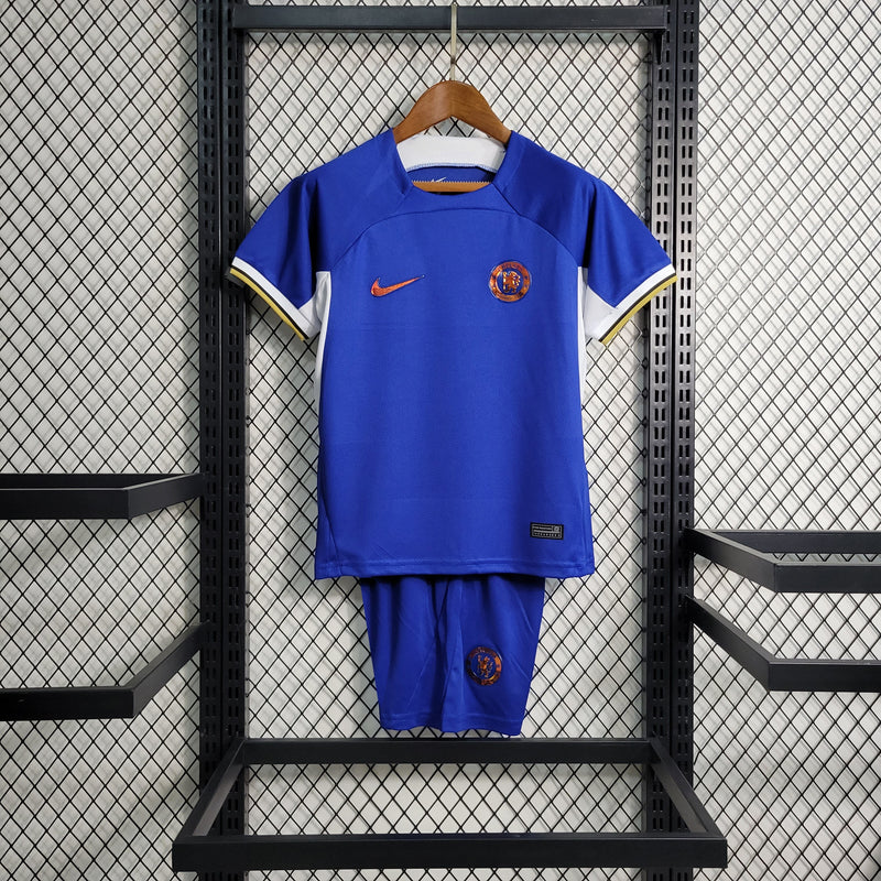 Kit Infantil Chelsea Home 23/24