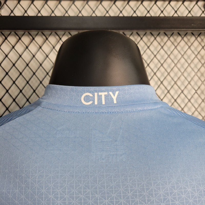 Camisa Manchester City Home 23/24 - Puma Jogador Masculina